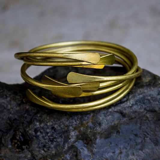 Brass Stacking  Bangles Bracelets