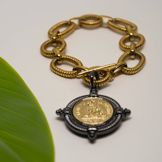 Lion Coin Bracelet Bracelets